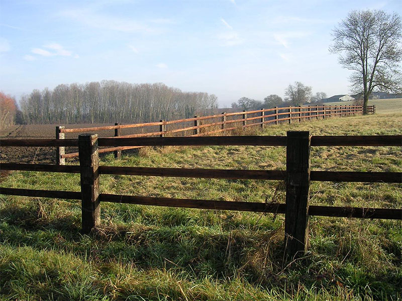 Clôture en bois Angers